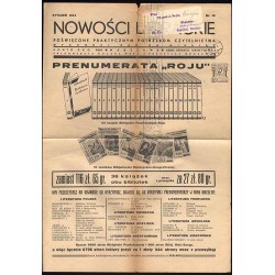 Nowości Literackie Poświęcone Praktycznym Potrzebom Czytelnictwa. Nr 18 (styczeń 1934)