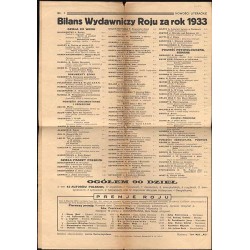 Nowości Literackie Poświęcone Praktycznym Potrzebom Czytelnictwa. Nr 18 (styczeń 1934)