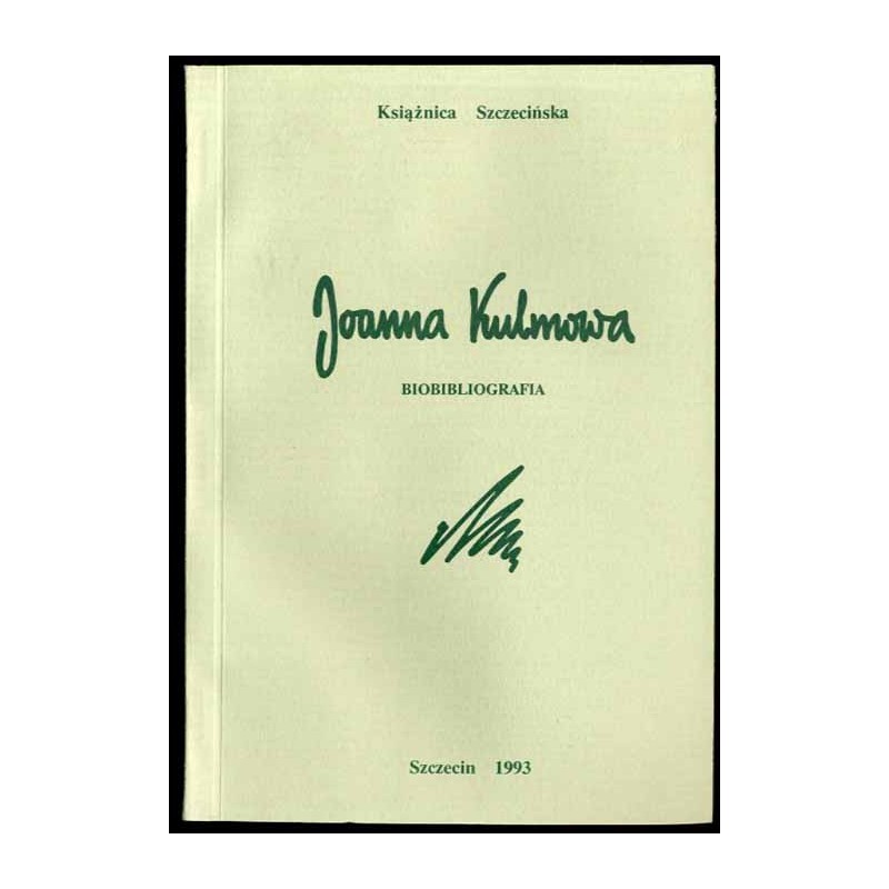 Joanna Kulmowa