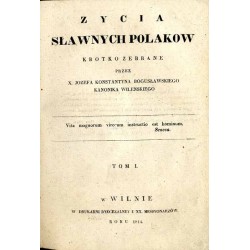 Zycia sławnych Polakow krotko zebrane. T. 1