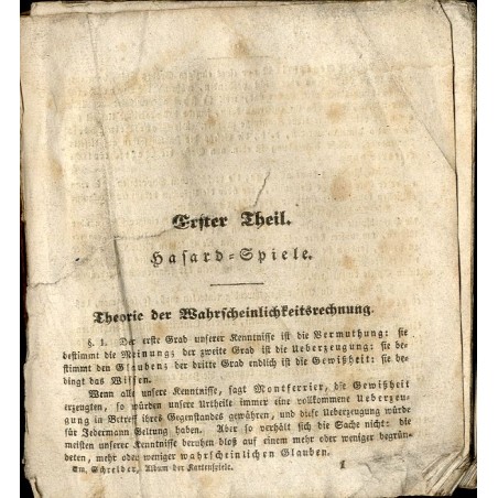 Album der Kartenspiele / Album für Karten und Combinatiospiele