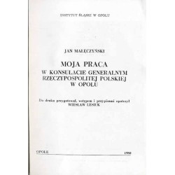 Moja praca w Konsulacie Generalnym Rzeczypospolitej Polskiej w Opolu