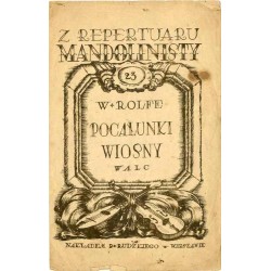 Pocałunki wiosny. Walc. Mandolina