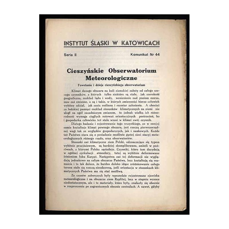 Cieszyńskie Obserwatorium Meteorologiczne
