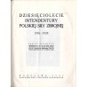 Dziesięciolecie Intendentury Polskiej Siły Zbrojnej 1918-1928
