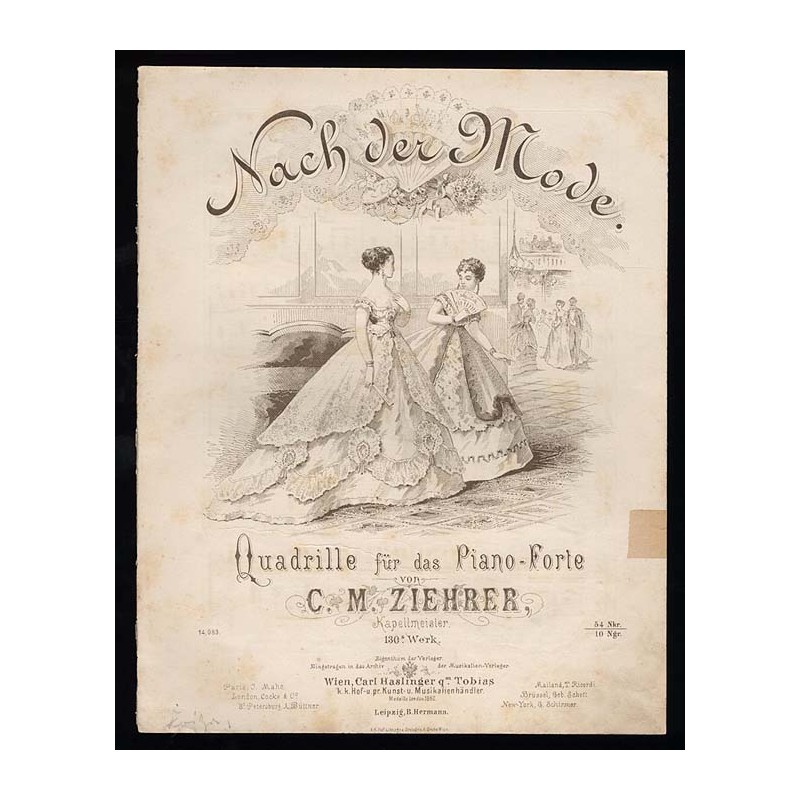 Nach der Mode. Quadrille. (Op. 130)