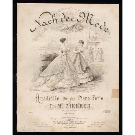 Nach der Mode. Quadrille. (Op. 130)