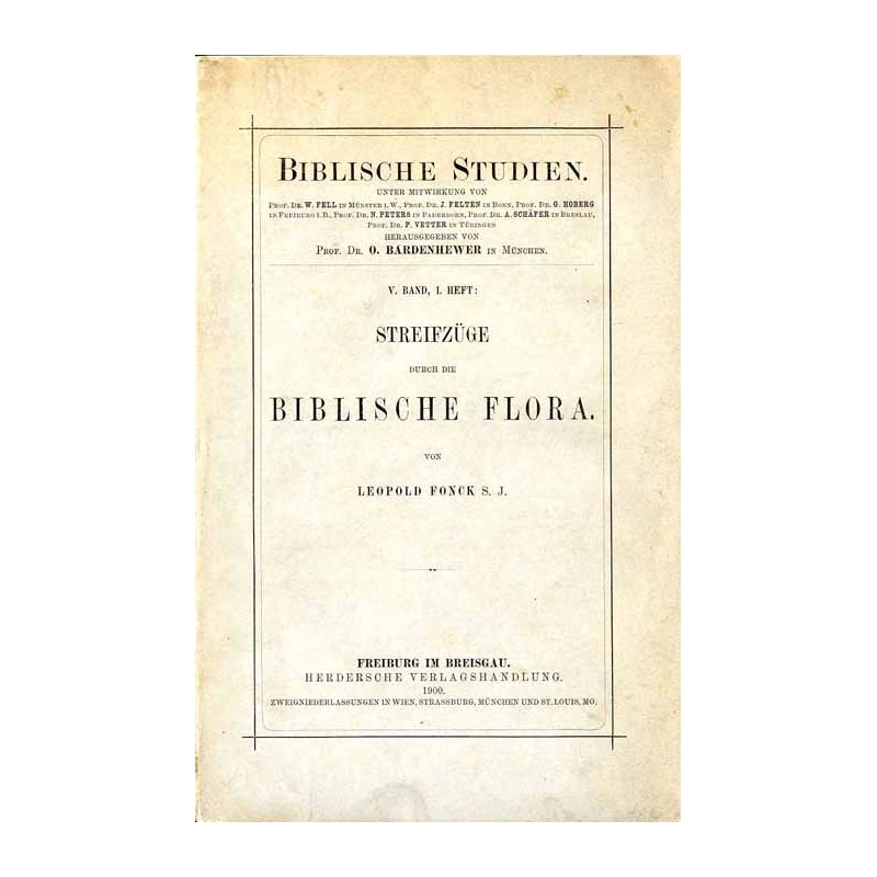 Streifzüge durch die biblische Flora
