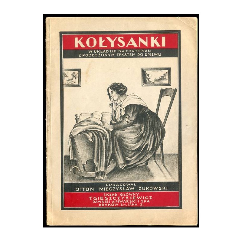 Kołysanki w układzie na fortepian z podłożonym tekstem