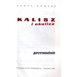Kalisz i okolice. Przewodnik