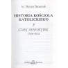 Historia Kościoła katolickiego. 3 [Część 2]: Czasy nowożytne 1758-1914