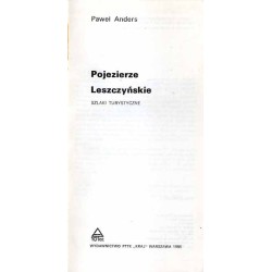 Pojezierze Leszczyńskie. Szlaki turystyczne