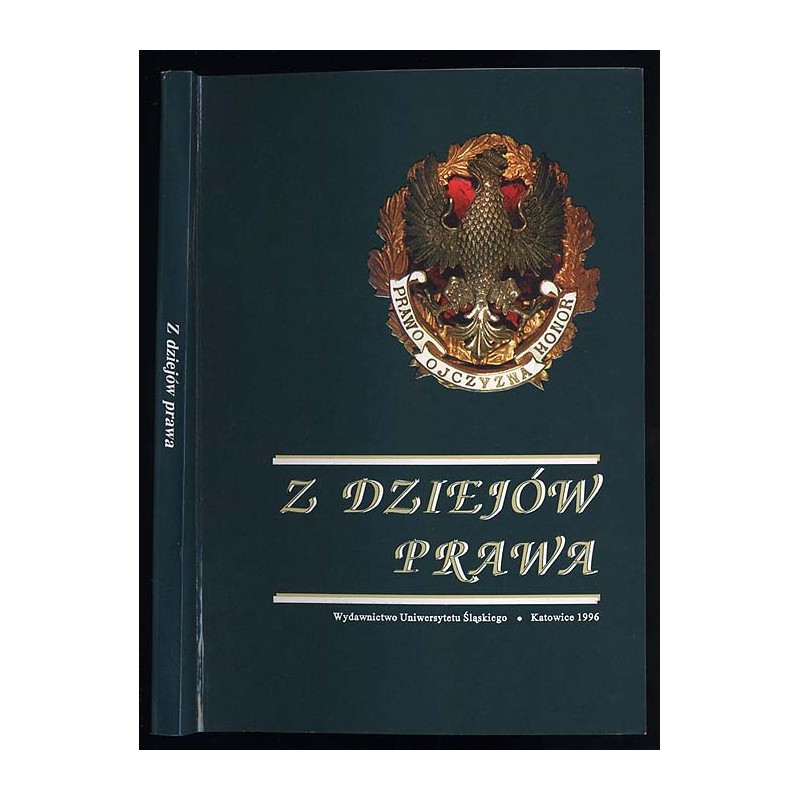 Z dziejów prawa. [Część 1]