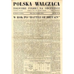 Polska Walcząca - Żołnierz polski na obczyźnie. Fighting Poland. Weekly for the Polish Forces. R.3 (1941). Nr 46 (15 listopada 1