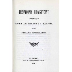 Przewodnik judaistyczny obejmujący kurs literatury i religii