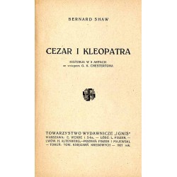 Cezar i Kleopatra. Historja w 5 aktach