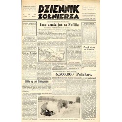 Dziennik Żołnierza. [...] Pismo żołnierzy I. Korpusu Panc.-Motorowego. R.3 (1942). Nr 194 (727) (19 grudnia 1942)