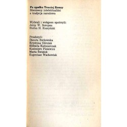 Po upadku Trzeciej Rzeszy. Niemieccy intelektualiści a tradycja narodowa