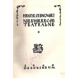 Niedyskrecje teatralne