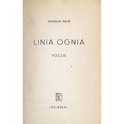 Linia ognia. Poezje
