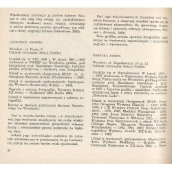 Współczesna grafika wrocławska 1945-1965