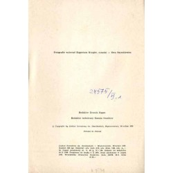 Katalog zabytków budownictwa przemysłowego w Polsce. T.6: Krygier Eugeniusz: z.1: województwo radomskie. T.6 Z.1