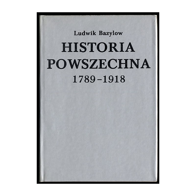 Historia powszechna 1789-1918