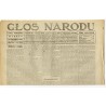 Głos Narodu. R.25 (1917). Nr 219 (18 września 1917). Wydanie poranne