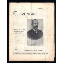 Slovensko. Mesačnik pre kultúru. 1935-1939 [konwolut 17 numerów]