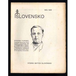 Slovensko. Mesačnik pre kultúru. 1935-1939 [konwolut 17 numerów]