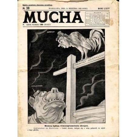 Mucha. R.64 (1932). Nr 38 (16 września 1932) / Kurt von Schleicher / Édouard Herriot