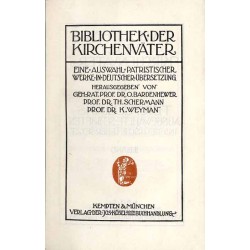 Bibliothek der Kirchenväter. Eine Auswahl Patristischer Werke in deutscher übersetzung. Reihe 1. B. 24: Tertulian: Ausgewählte S