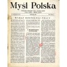 Myśl Polska. Dwutygodnik poświęcony życiu i kulturze narodu  Polish Thought. Fortnightly review. R.9 (1949). Nr 10 (139) (Paźdz