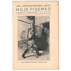 Moje Pisemko. R.26 (1928). Nr 39 (22 września 1928)