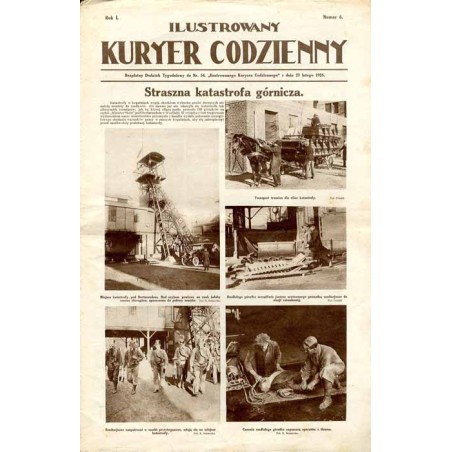 Ilustrowany Kurier Codzienny. Bezpłatny dodatek tygodniowy "Ilustrowanego Kuriera Codziennego" do nr 54. R.1 (1925). Nr 6 (23 lu