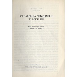 Wydarzenia wrzesińskie w roku 1901. Praca zbiorowa