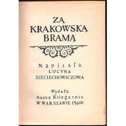 Za Krakowską Bramą