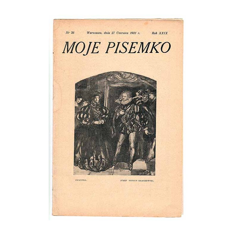 Moje Pisemko. R.29 (1931). Nr 26 (27 czerwca 1931)
