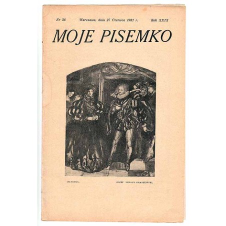 Moje Pisemko. R.29 (1931). Nr 26 (27 czerwca 1931)
