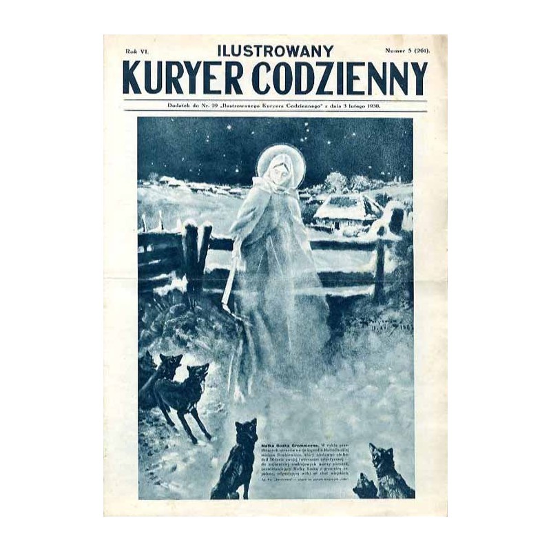 Ilustrowany Kurier Codzienny. Bezpłatny dodatek tygodniowy "Ilustrowanego Kuriera Codziennego" do nr 29. R.6 (1930). Nr 5 (261)