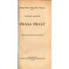 Prasa prasy. Notatki bibljograficzno-historyczne