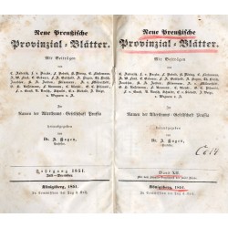 Neue Preußische Provinzial Blätter. Band 12 (1851)