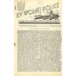 Ku Wolnej Polsce. Codzienne pismo Brygady Strzelców Karpackich. R.2 (1941). Nr 150 (256) (24 czerwca 1941)