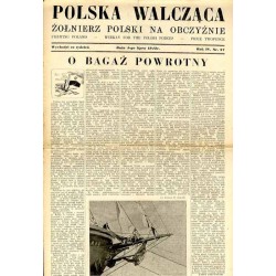 Polska Walcząca - Żołnierz polski na obczyźnie. Fighting Poland. Weekly for the Polish Forces. R.4 (1942). Nr 27 (4 lipca 1942)