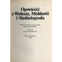 Opowieści z Wołoszy, Mołdawii i Siedmiogrodu