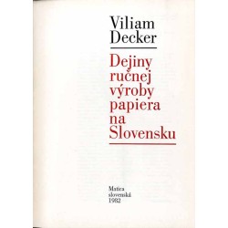 Dejiny ručnej výroby papiera na Slovensku