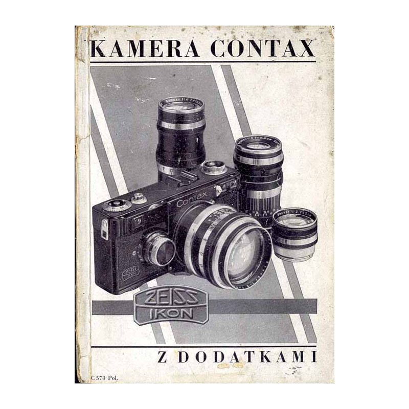 Kamera Contax z dodatkami Zeiss Ikon C 578 Pol.