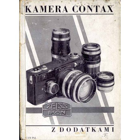 Kamera Contax z dodatkami Zeiss Ikon C 578 Pol.