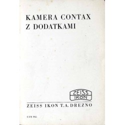 Kamera Contax z dodatkami Zeiss Ikon C 578 Pol.