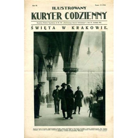 Ilustrowany Kurier Codzienny. Bezpłatny dodatek tygodniowy "Ilustrowanego Kuriera Codziennego" do nr 105. R.3 (1927). Nr 15 (116